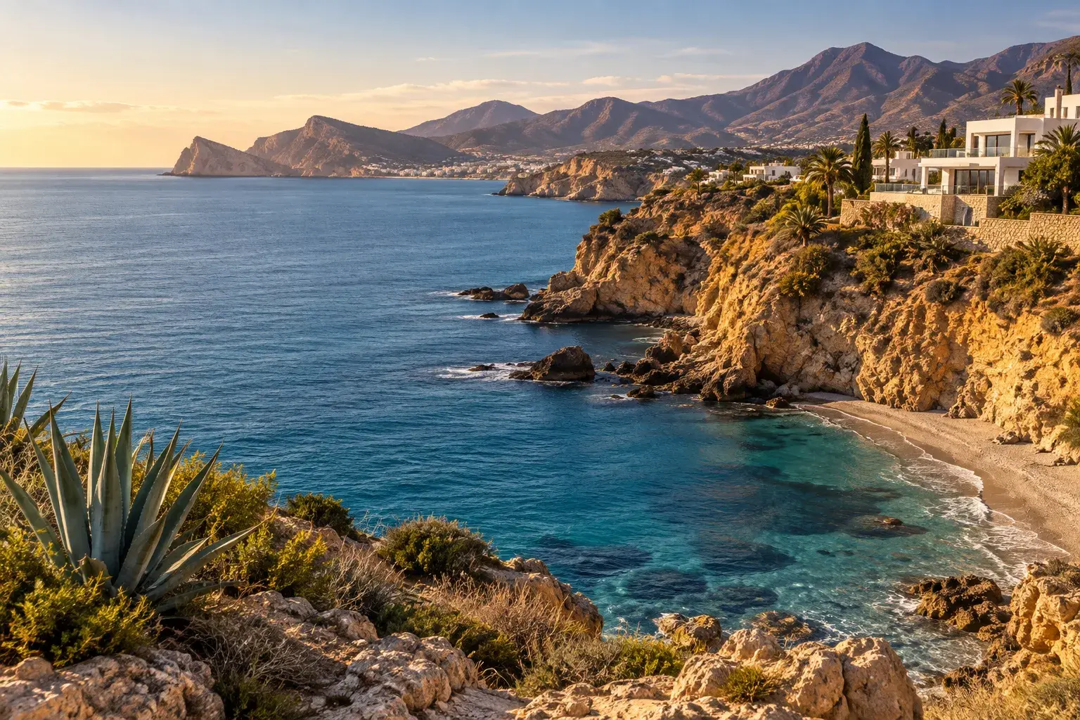 Nadmorski krajobraz — Costa de Almería